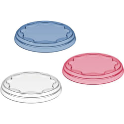 koziol Freshness lid Blu, Corallo, Grigio Plastica Rotondo Coperchio per alimenti