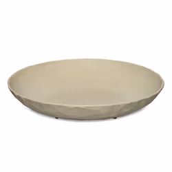 koziol Club, Piatto da portata, Rotondo, Beige, 22 cm, 35 mm, 4 pz