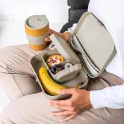 koziol Pascal Ready Set per borsa portapranzo Beige 3 pz