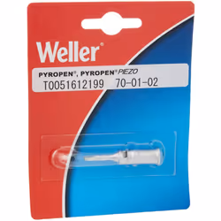 Punta di ricambio per wpt-2 wsta-1 pyropen Weller welwpt2 wsta-1 pyropen Weller per adattarsi. 2.4 mm Punta a scalpello. welw ...