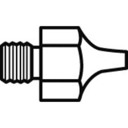 Ugello di aspirazione Weller DS 112 T0051351299 Dimensione punta 1.0 mm Lunghezza punte 18 mm Contenuto 1 pz.