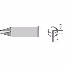 Weller T0054480499 accessorio per stazione/ferro saldante 1 pz Punta saldante - Vista aggiuntiva 2