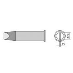 Weller XHT F 1 pz Punta saldante