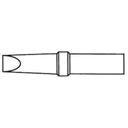 Weller - 4ETE-1 Punta di saldatura Forma piatta Dimensione punta 5.6 mm Contenuto 1 pz.