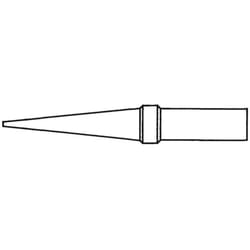 Weller - Punta di saldatura Forma oblunga, conica 4ETOL-1 Dimensione punta 0.8 mm Contenuto 1 pz. T0054101499