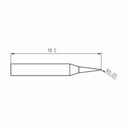 Weller RTP 001 C NW 1 pz Punta saldante - Vista aggiuntiva 3