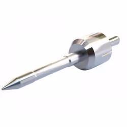 Punta conica da 0.3mm per saldatore cordless Weller WLIBA4. Sostituire la punta è semplice grazie all'accessorio incluso, ed ...