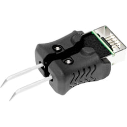 Weller - T0050115999 Punta di saldatura Forma a scalpello, curva 45° Lunghezza punte 20.70 mm Contenuto 1 pz.