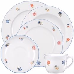 Seltmann Weiden 4003106989862, 6 persona(e), Porcellana, Bianco, Sonate, Rotondo, 26 cm