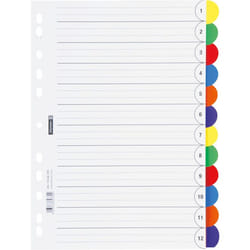 Brunnen 1066595 rubrica e ricambi Bianco A4