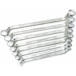 Brüder Mannesmann - Mannesmann - m 140-08 – Set chiavi ad anello, 8 pz., 6-22 mm, cv