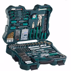Strumenti progettati e realizzati per gli di appassionati. Il tool kit da 303 pezzi realizzato da Mannesmann è l'ideale per i ...