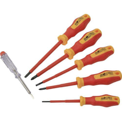 Brüder Mannesmann - vde Kit cacciaviti 6 parti Taglio, Croce Phillips