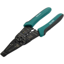 Brüder Mannesmann - Werkzeuge M10875 - Pinza spelafili e pinza per schiacciare