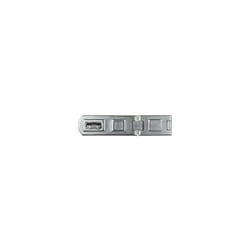 Abus - Fermaglio per lucchetto 100/100DG b/sb conf da 6 pz