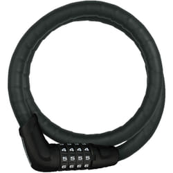 Abus - Steel-O-Flex Tresorflex 6615C Lucchetto Corazzato - Lucchetto a Combinazione in Cavo d'Acciaio con Corazza in Manicotti in Acciaio - Livello