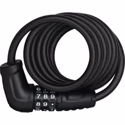 ABUS 4508C, Antifurto, Nero, Acciaio, Combinazione a 3 cifre, 8 mm