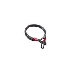 ABUS Cobra Cavo d'acciaio, nero, dimensione 1000 cm per uomo
