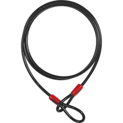 ABUS Cobra Cavo d'acciaio, nero, dimensione 200 cm per uomo