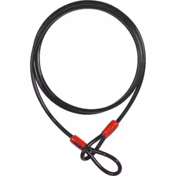 ABUS Cobra Cavo d'acciaio, nero, dimensione 250 cm per uomo