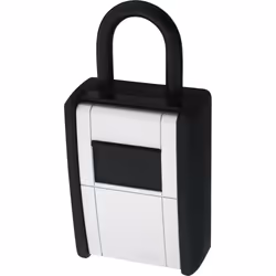 ABUS KeyGarage 797 Metallo, Zinco Nero, Argento