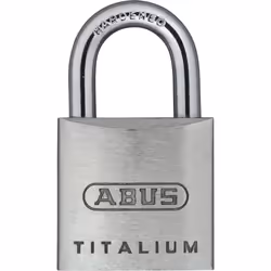 ABUS 64TI/20, Lucchetto convenzionale, Blocco tasto, Chiusura diversa, Alluminio, Acciaio temprato, 2 cm