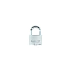 Abus - Lucchetto 64 Titalium - 30 x 49,5 x 13 mm - con chiave - 64TI/30 ka