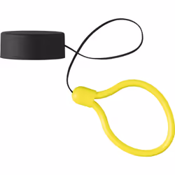 ABUS Granit Victory XPLus 68 Roll Up Adapter Blocco disco freno, nero-giallo per uomo