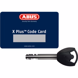 ABUS 58241 antifurto per bicicletta Nero, Giallo 1200 mm Blocco per catena
