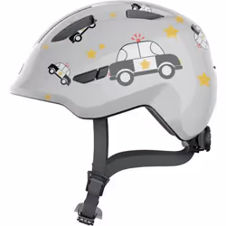 ABUS Smiley 3.0, Casco demi jet, Costruzione tramite stampaggio, Visiera del casco