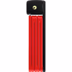 ABUS Bordo Lite 6055/85 Red, Blocco pieghevole, Nero, Acciaio temprato, Chiave, 850 mm, 550 g