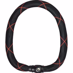 ABUS 88990, Antifurto, Nero, Acciaio, Sintetico, Chiave, 1400 mm