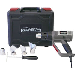 Dino Kraftpaket - 130220 kraftpaket diy 2000W 50-600°C Termosoffiatore incl. custodia, incl. accessori, incl. Ventola 200