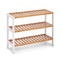 Zeller Present 18861 scarpiera Aperto Bianco, Legno