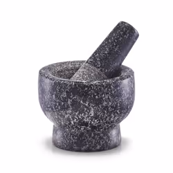Zeller Present 24504, Antracite, Granito, Mortaio e pestello, 9 cm, 65 mm