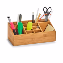 Zeller Present 25385 organizzatore per cassetto di scrivania Bamboo Legno
