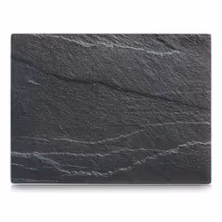 Zeller Present 26257, Rettangolare, Vetro, Antracite, Fantasia, 400 mm, 300 mm