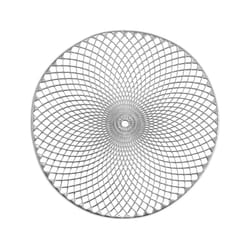 Zeller Present 26914 tovaglietta Rotondo Argento 1 pz
