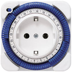 Theben - 260030 Timer a spina analogico analogico Giornaliero 3500 w IP20