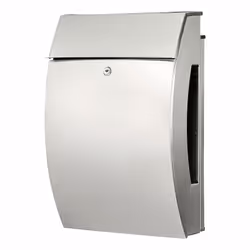 BURG-WÄCHTER Hamburg 3815 Ni cassetta per la posta Acciaio inox Cassetta postale a parete - Vista aggiuntiva 5