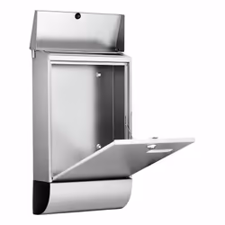 BURG-WÄCHTER Oslo-Set 37670 NI cassetta per la posta Acciaio inox Cassetta postale a parete - Vista aggiuntiva 4
