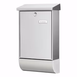 BURG-WÄCHTER Oslo-Set 37670 NI cassetta per la posta Acciaio inox Cassetta postale a parete - Vista aggiuntiva 6