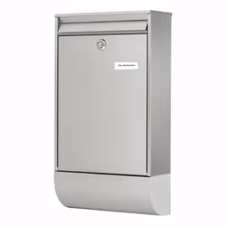 BURG-WÄCHTER Berlin-Set 37770 NI cassetta per la posta Acciaio inox Cassetta postale a parete - Vista aggiuntiva 6