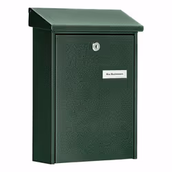 BURG-WÄCHTER Daily 5861 GR cassetta per la posta Verde Cassetta postale a parete Acciaio - Vista aggiuntiva 2