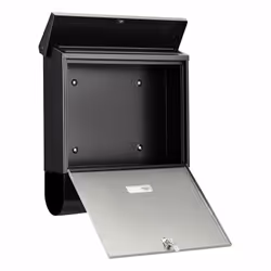 BURG-WÄCHTER London-Set 68670 B+S cassetta per la posta Nero, Acciaio inox Cassetta postale a parete Acciaio - Vista aggiuntiva 4