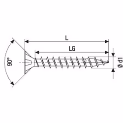 SPAX 4081020350351 giravite e bullone 35 mm 20 pz Vite