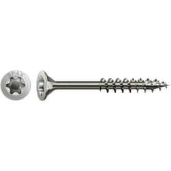 0197000600803 Vite da legno 6 mm 80 mm t-star plus Acciaio inox A2 100 pz. - Spax