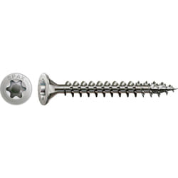 1197000600503 Vite da legno 6 mm 50 mm t-star plus 88091 Acciaio inox A2 100 pz. - Spax