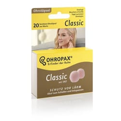 OHROPAX Classic Tappo auricolare monouso Beige 20 pz
