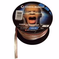 OEHLBACH Silverline Speacker Cable, 10 m